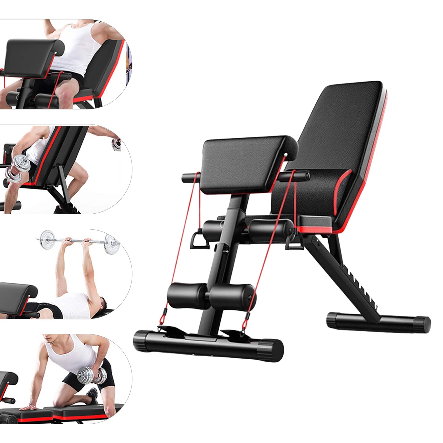 Adjustable Weight Bench For Home Gym Strength Training