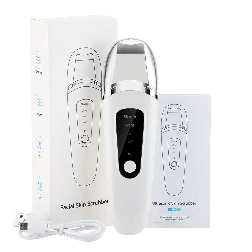Sunuo Ultrasonic Skin Scrubber Facial And Pore Cleaner