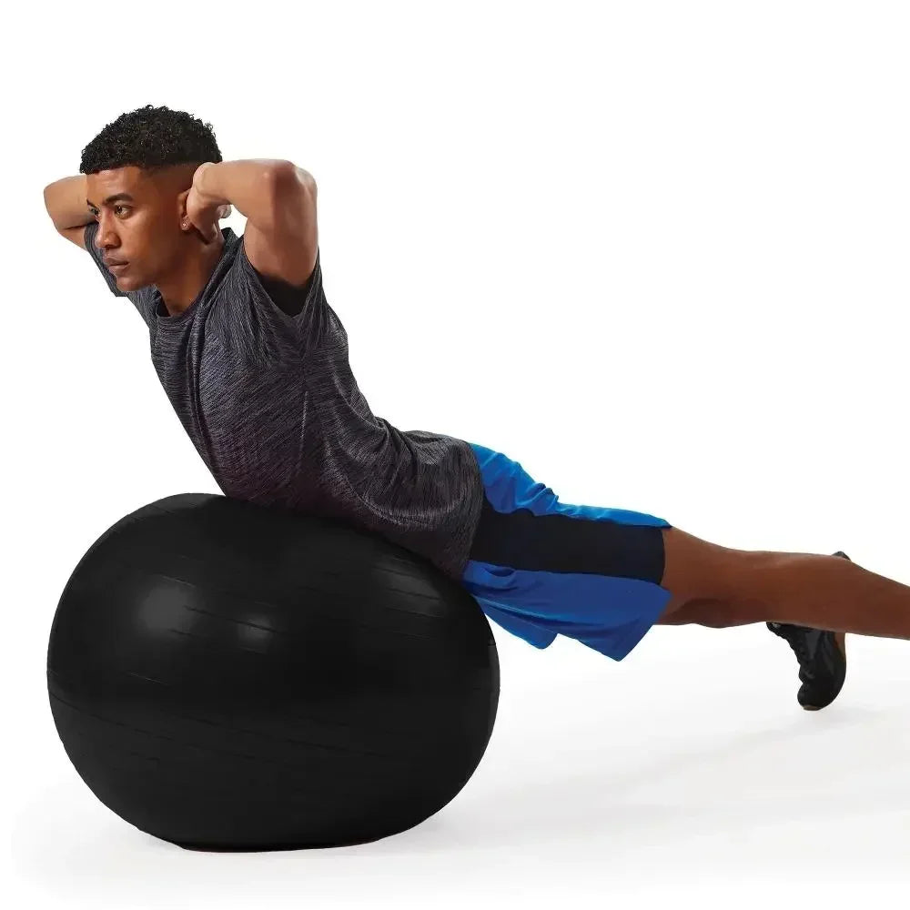 Yoga Ball with Pump 55-75cm - Exercise Ball for Balance Core Strength Training