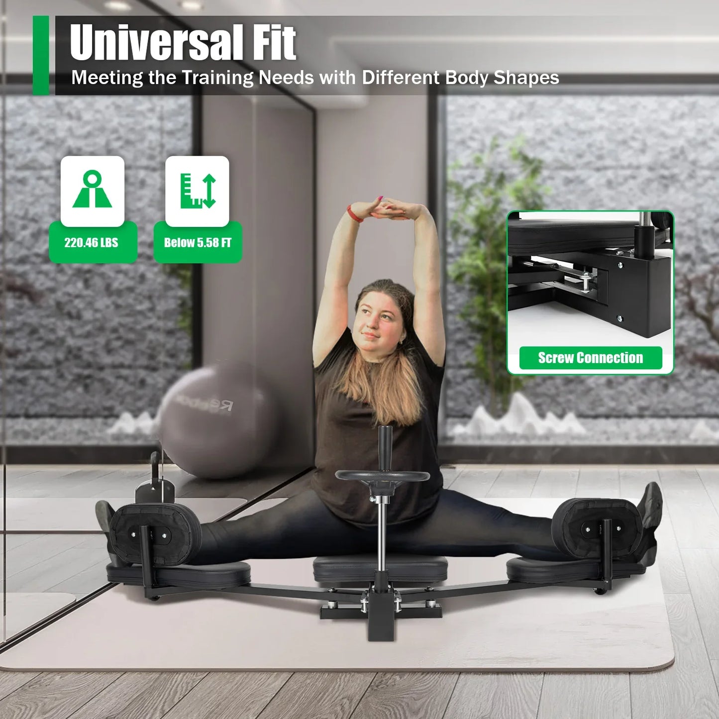Hign-concerned Leg Stretcher 3 Bar Leg Spreader Heavy Duty