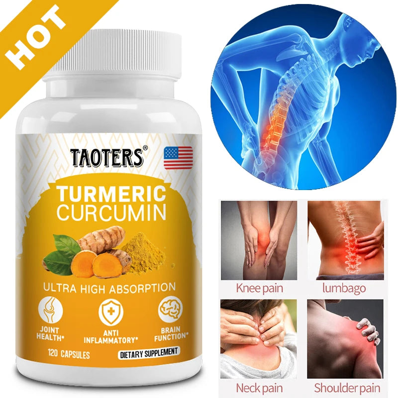 Curcumin Curcumin - Quercetin, Milk Thistle, Black Pepper |, Powerful antioxidant, supports joint and brain health, bones.