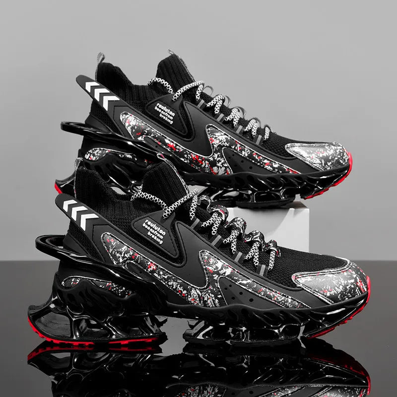 Louis Kadhr Men Running Shoes Blade Non Slip Breathable