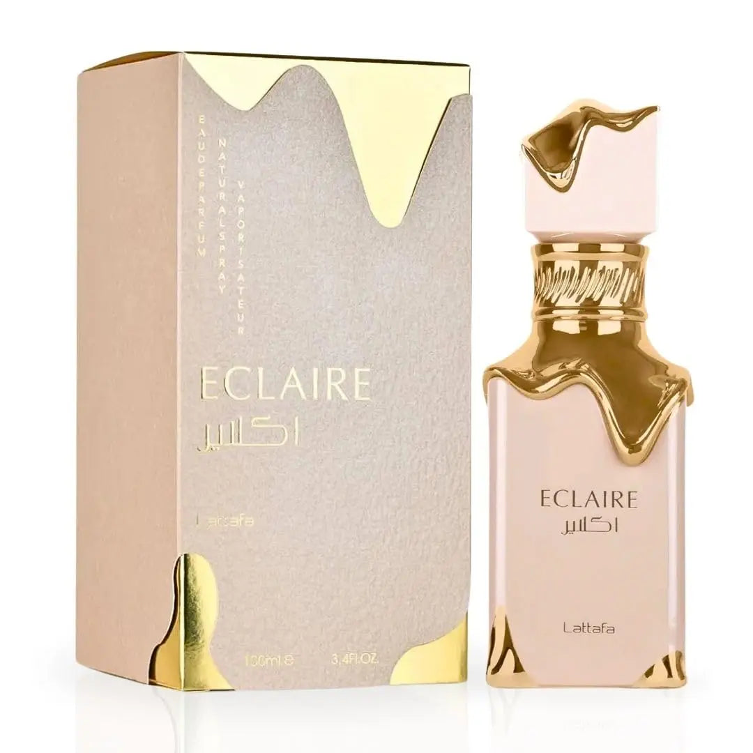 Lattafa Eclaire Eau de Parfum Spray for Women 100ml Original Arab Perfumes LongLasting Floral Fruity Gourmand Fragrances Perfume