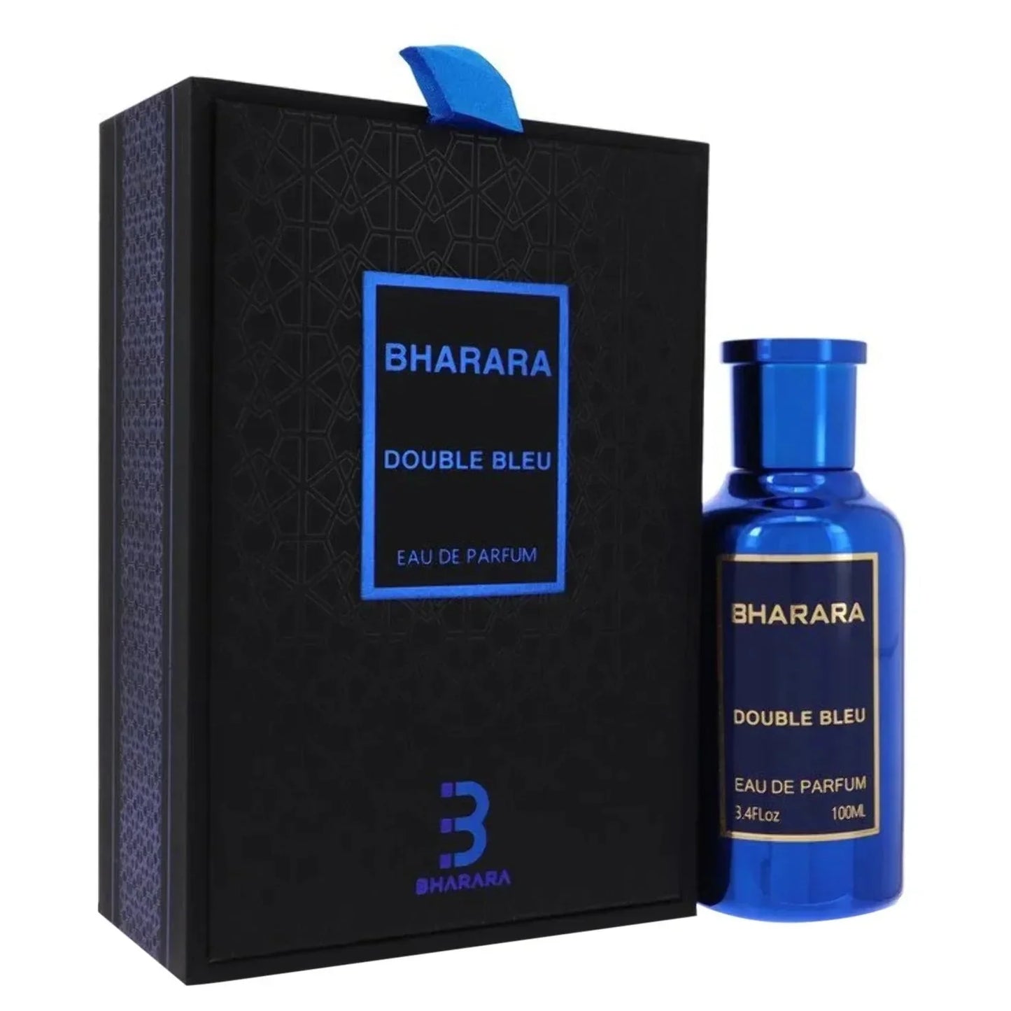 Inspired by premium aquatic classics | Bharara Double Bleu Eau de Parfum Spray – 100 ml / 3.4 fl oz