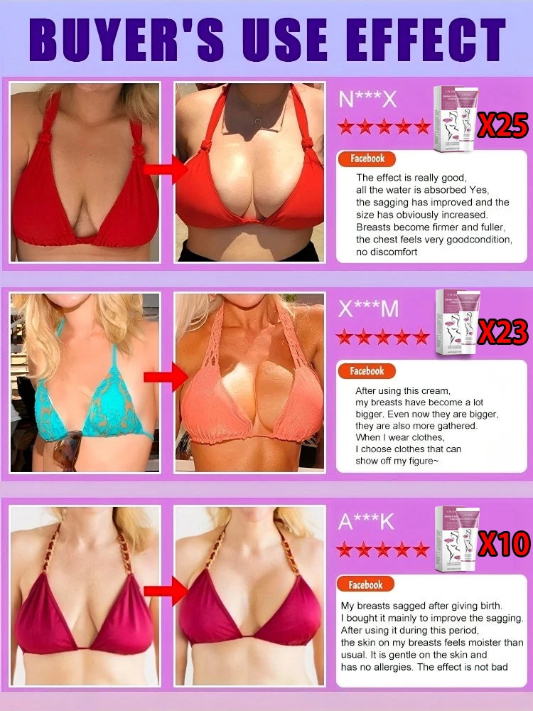 Ouhoe Fast Breast Growth Cream Chest Lift And Firming