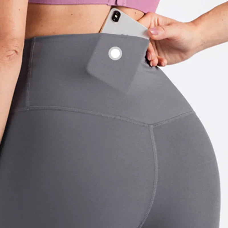 Fitness Sport Leggings For Women High Waist Yoga Leggings Soft Breathable Sports Tights Leggings Fitness Gym Elastic Pants