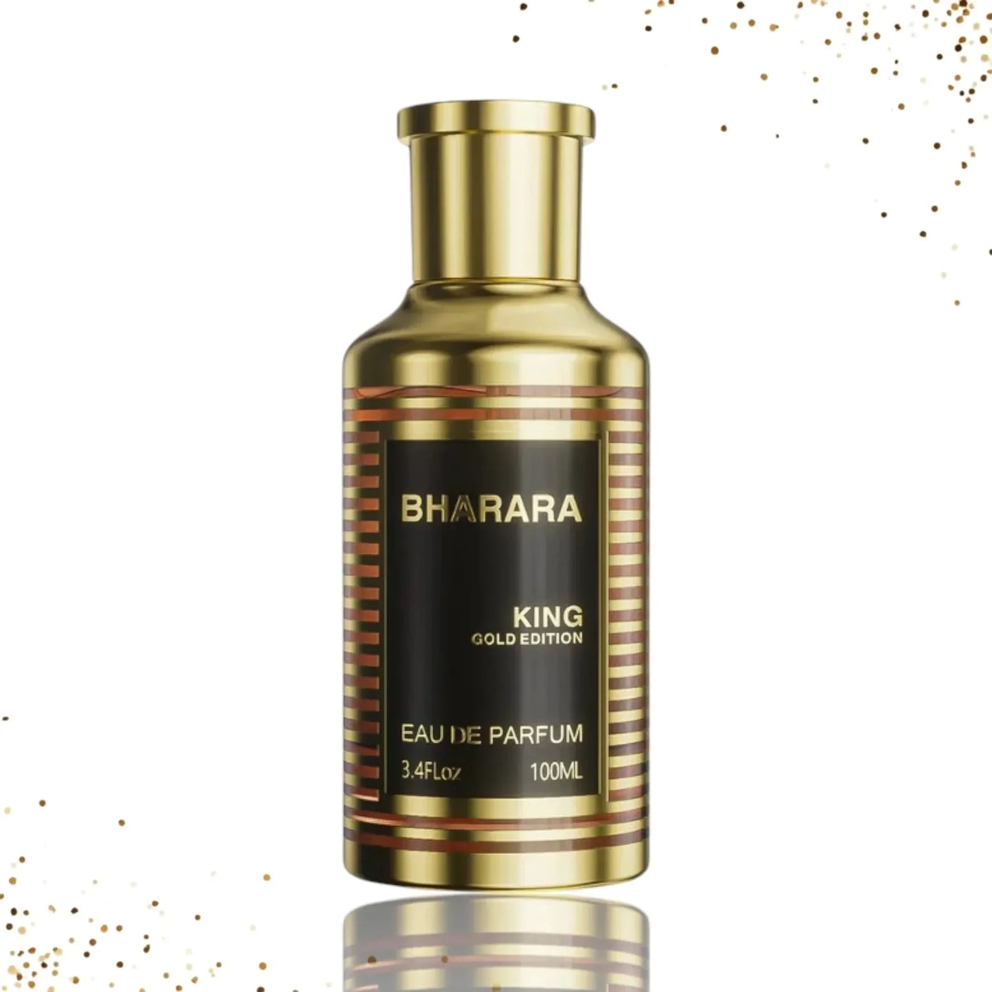 Inspired by elite gourmand classics | Bharara King Gold Edition Eau de Parfum – 100 ml / 3.4 fl oz