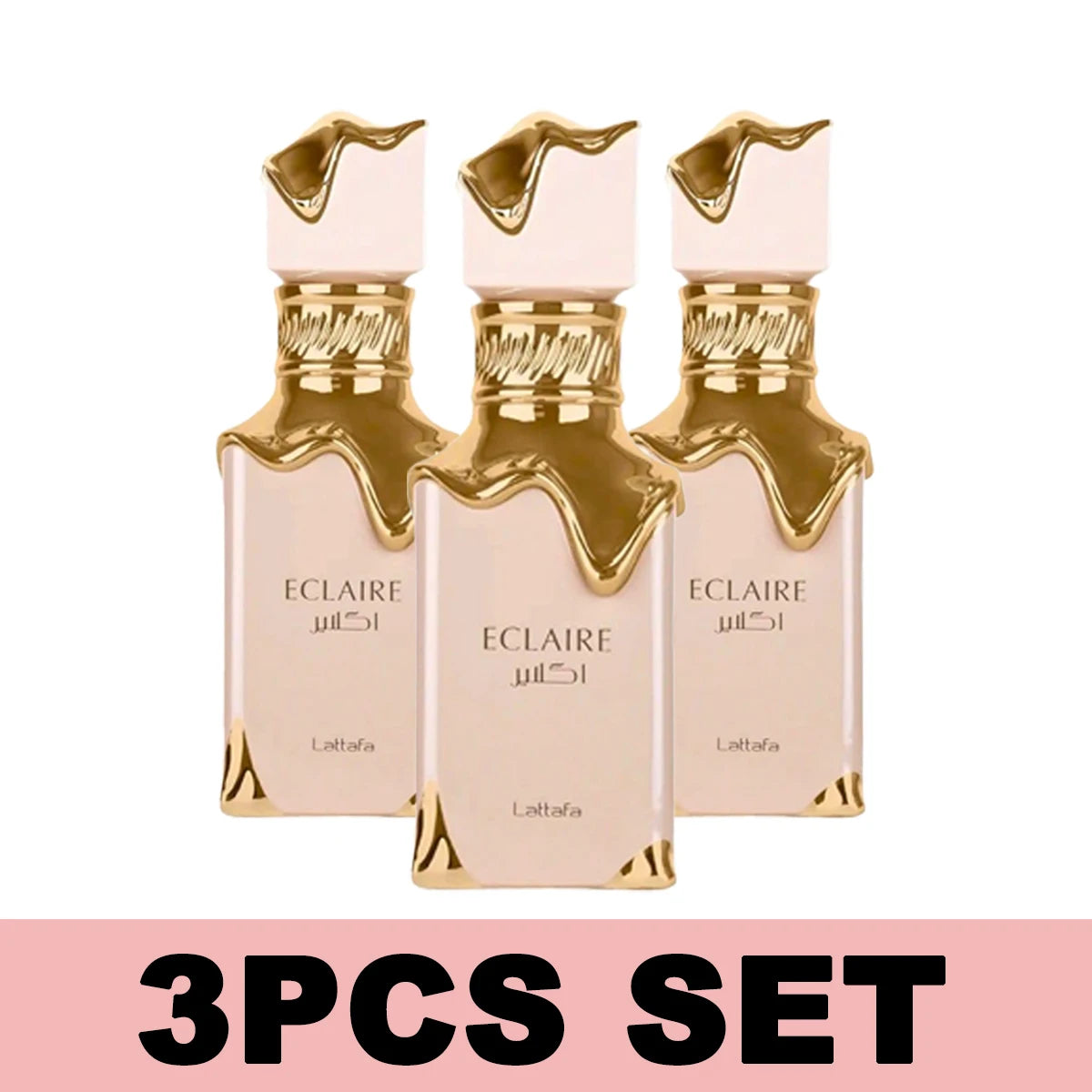 Lattafa Eclaire Eau de Parfum Spray for Women 100ml Original Arab Perfumes LongLasting Floral Fruity Gourmand Fragrances Perfume