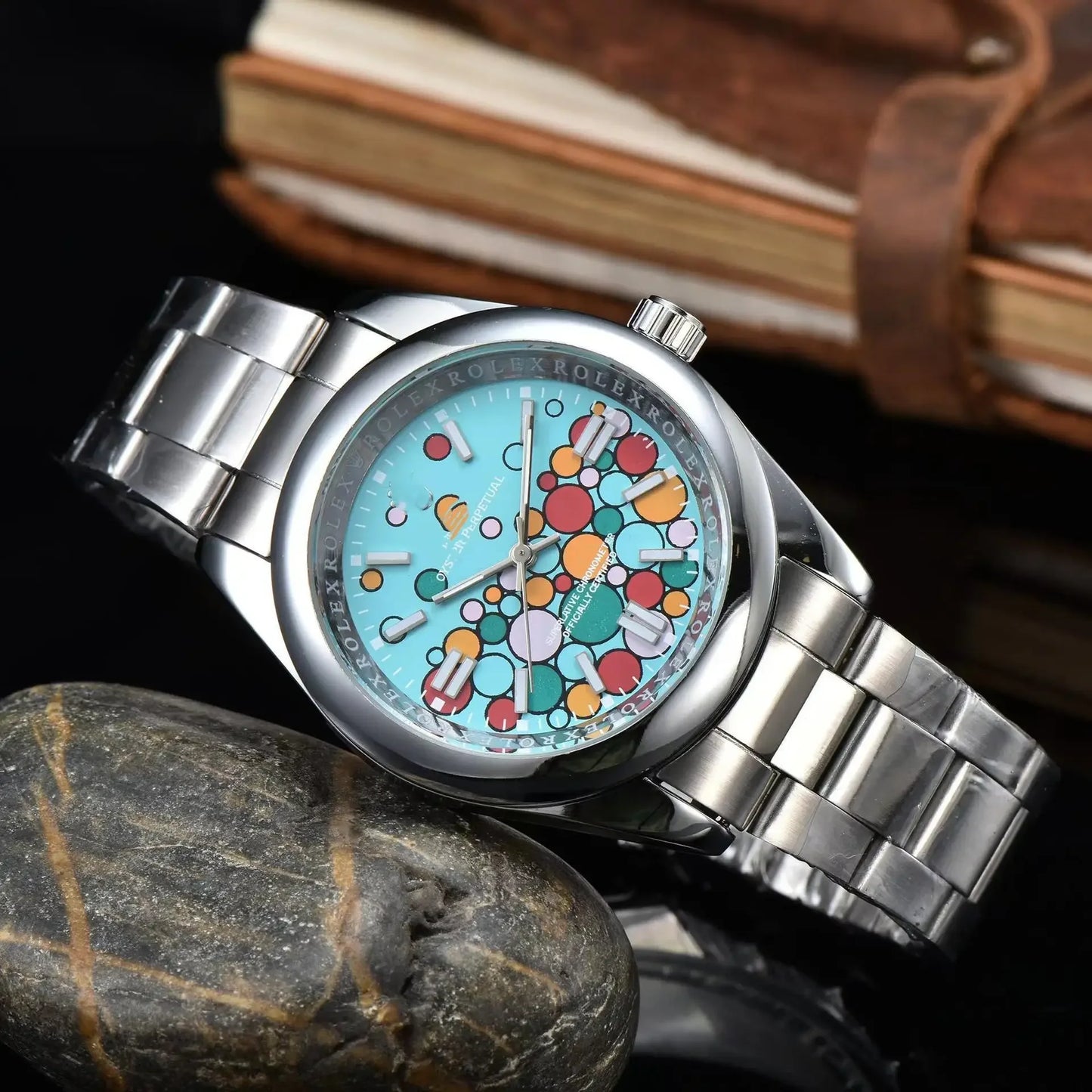 2025 New Japan NH35 Automatic Watch, 36MM/39MM Sapphire Crystal, 100M Waterproof Luminous, Sterile Dial Oyster-Style Bracelet