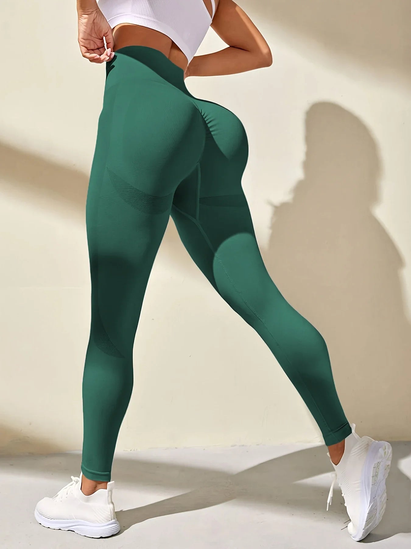 Xinggang Womens Seamless Yoga Leggings High Waisted Fitness
