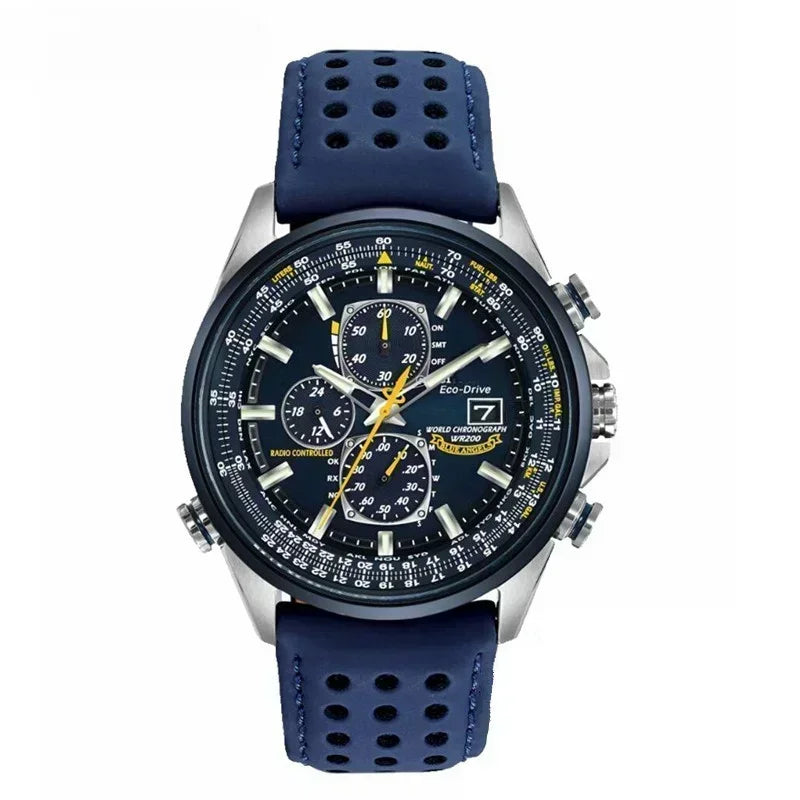 2024 Men Watches Luxury Trend Quartz Clock Luminous Calendar Waterproof Multi Function Fancy Round Automatic Watch Stainless