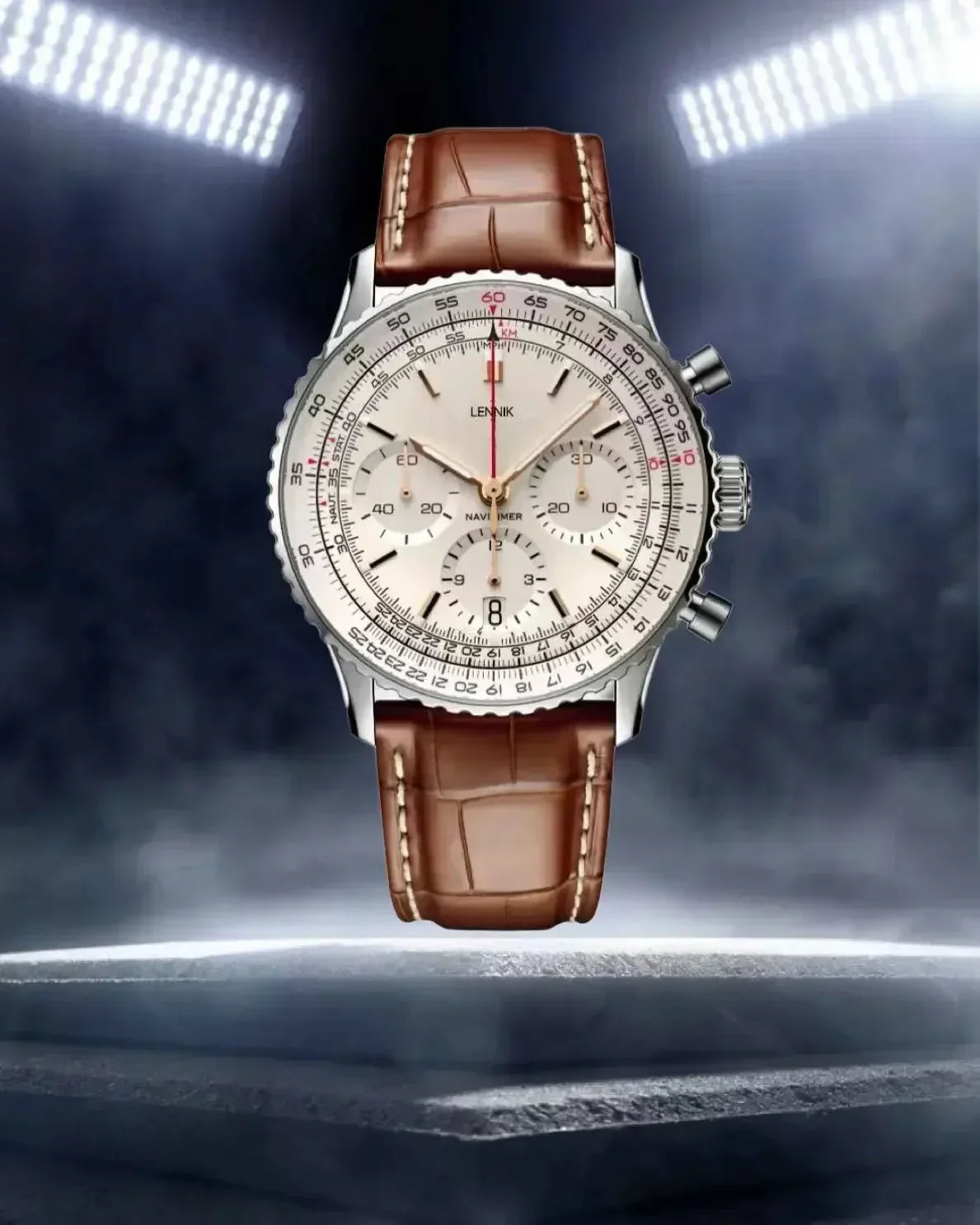 Top Quality Breitling Navitimer B01 46MM Men's Watch - Luxury Chronograph Timer with 70H Power Reserve