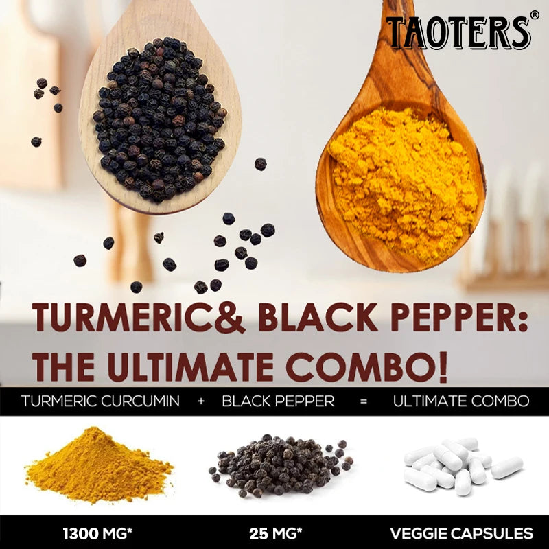 Curcumin Curcumin - Quercetin, Milk Thistle, Black Pepper |, Powerful antioxidant, supports joint and brain health, bones.