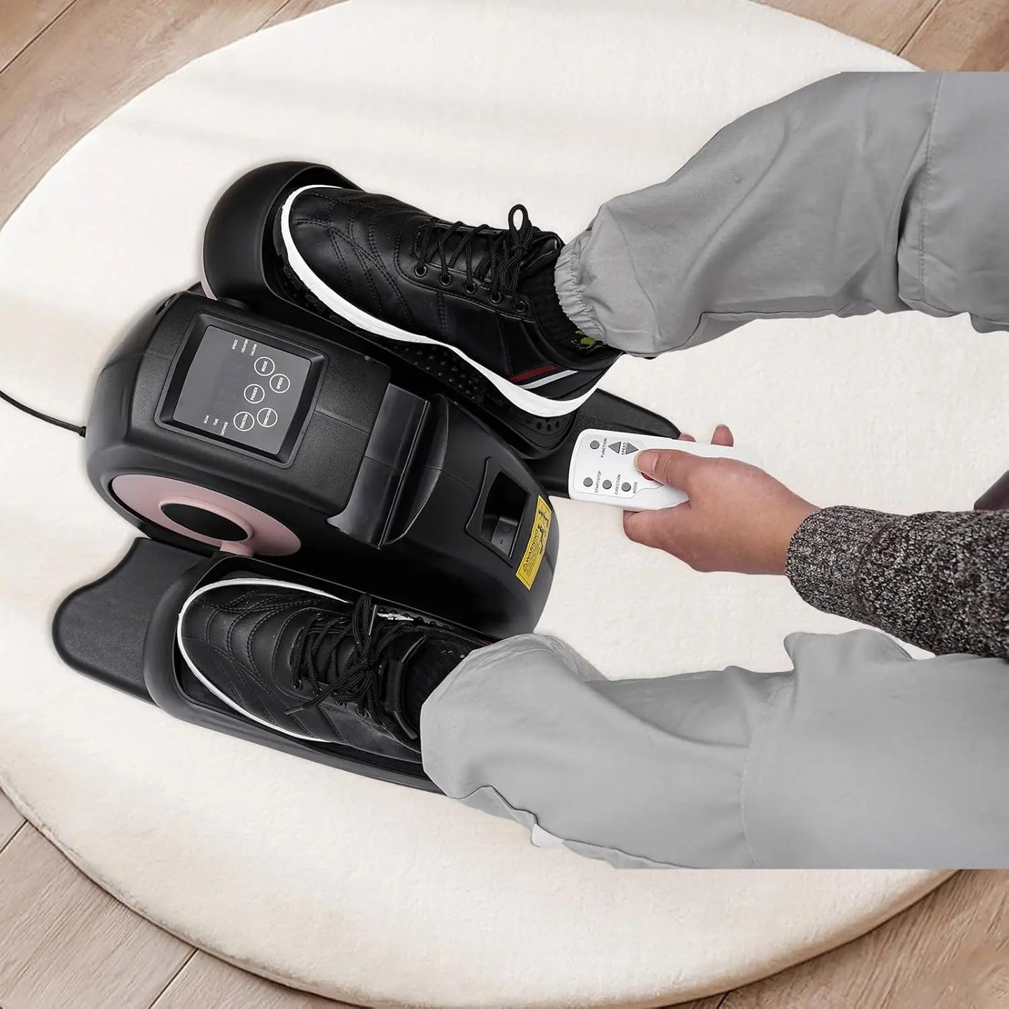 Hign-concerned Ellipse Pedal Exerciser for Desk Use