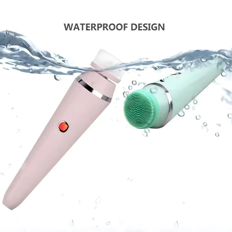 VIMYSHOW 4 In 1 Facial Cleansing Brush IPX7 Waterproof