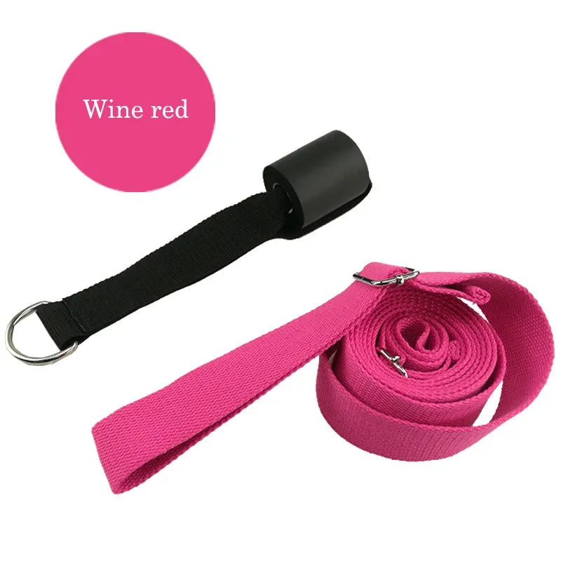 Women Door Flexibility Stretching Leg Stretcher Strap for Ballet Cheer Dance Trainer Yoga Flexibility Leg Stretch Belt