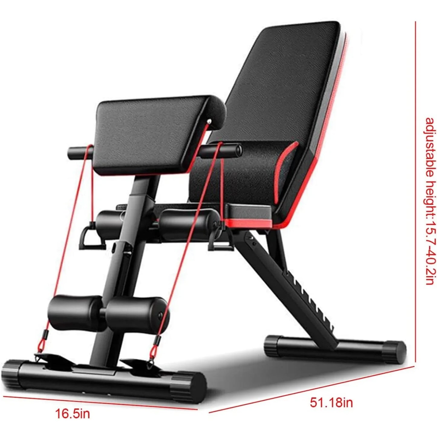 Adjustable Weight Bench For Home Gym Strength Training
