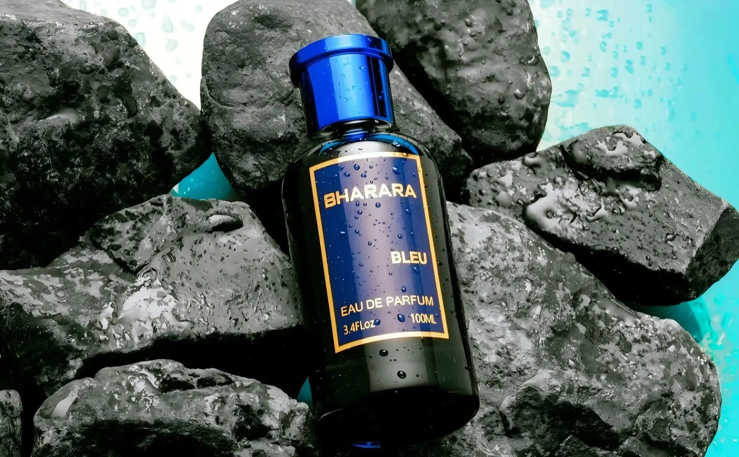 Inspired by premium aquatic classics | Bharara Double Bleu Eau de Parfum Spray – 100 ml / 3.4 fl oz