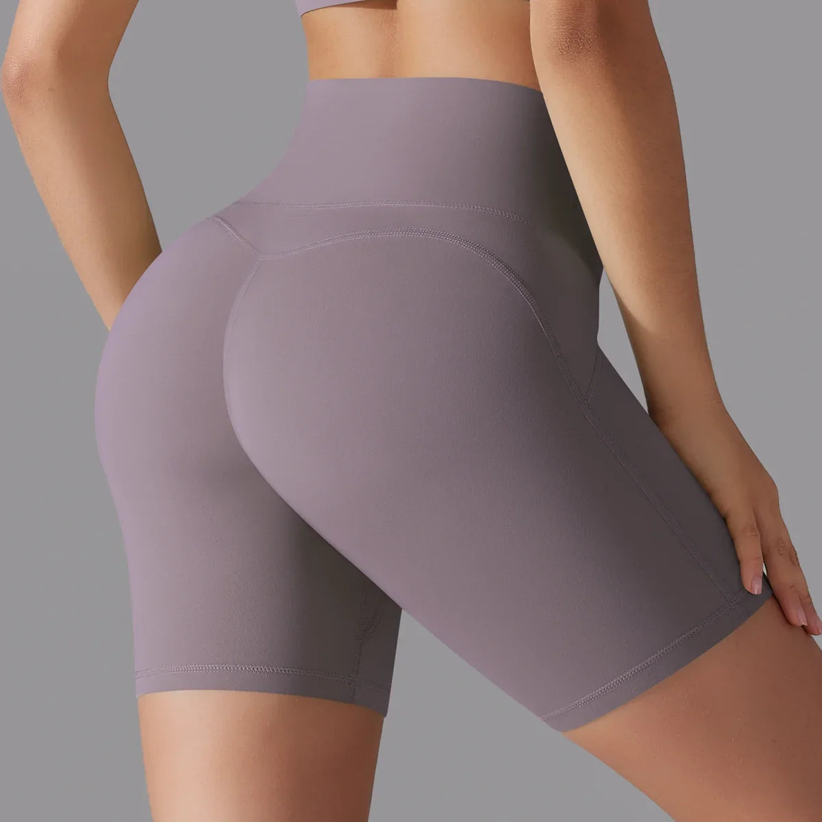 Yoga Short Tummy Control Butt Lifting Gym Shorts Workout Gym Shorts Fitness High Waist Quick Drying Cycling Workout Gym Shorts