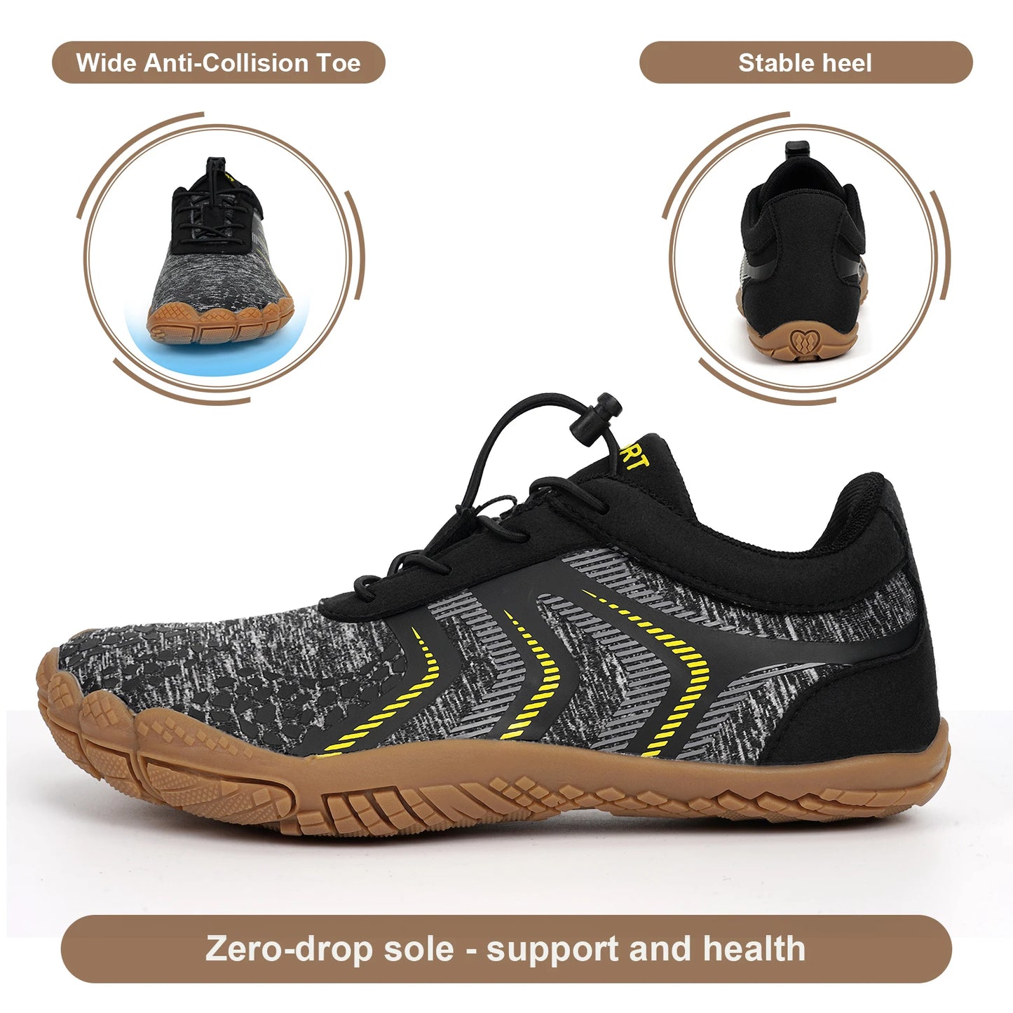 APWIKOGER Unisex Water Sports Aqua Shoes For Beach And Pool