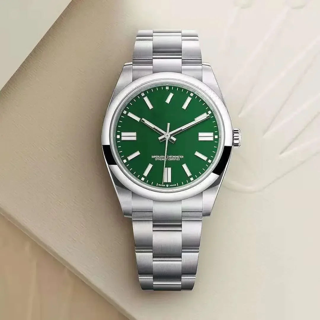 36MM/39mm Sapphire NH35 Mechanical WristWatch Sterile Oyster Strap 10Bar Luminous Sport Automatic Watch for Men