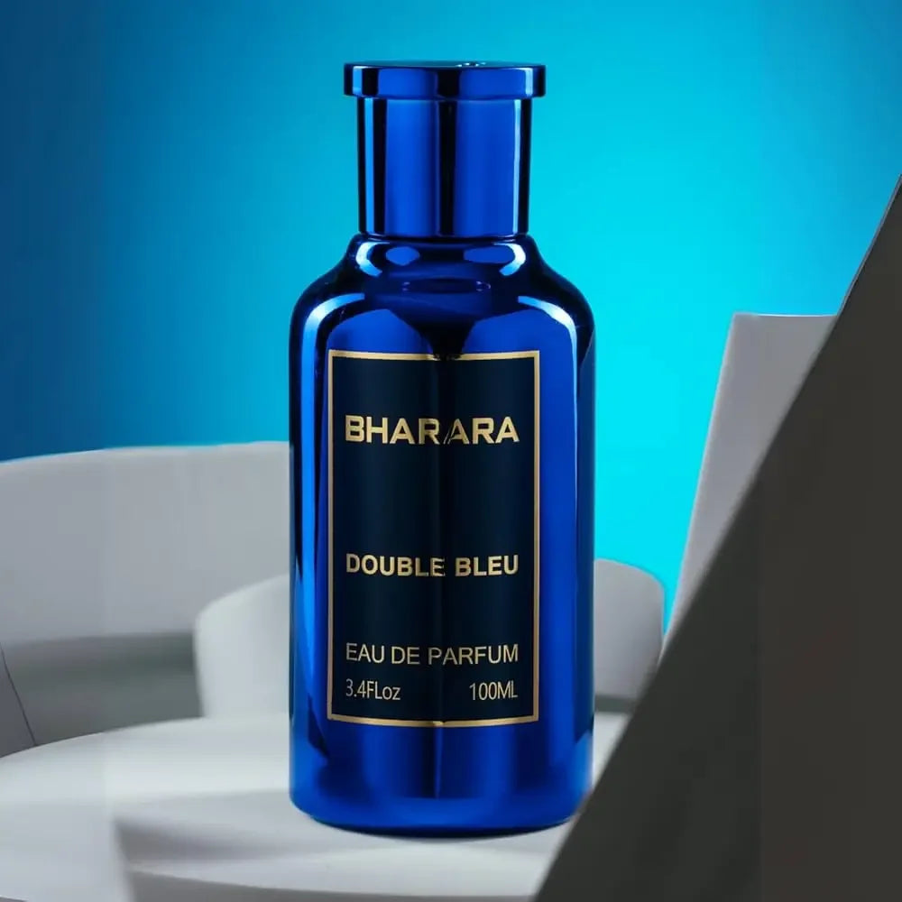 Inspired by premium aquatic classics | Bharara Double Bleu Eau de Parfum Spray – 100 ml / 3.4 fl oz