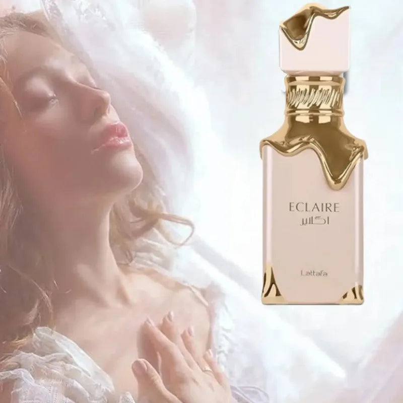 Lattafa Eclaire Eau de Parfum Spray for Women 100ml Original Arab Perfumes LongLasting Floral Fruity Gourmand Fragrances Perfume