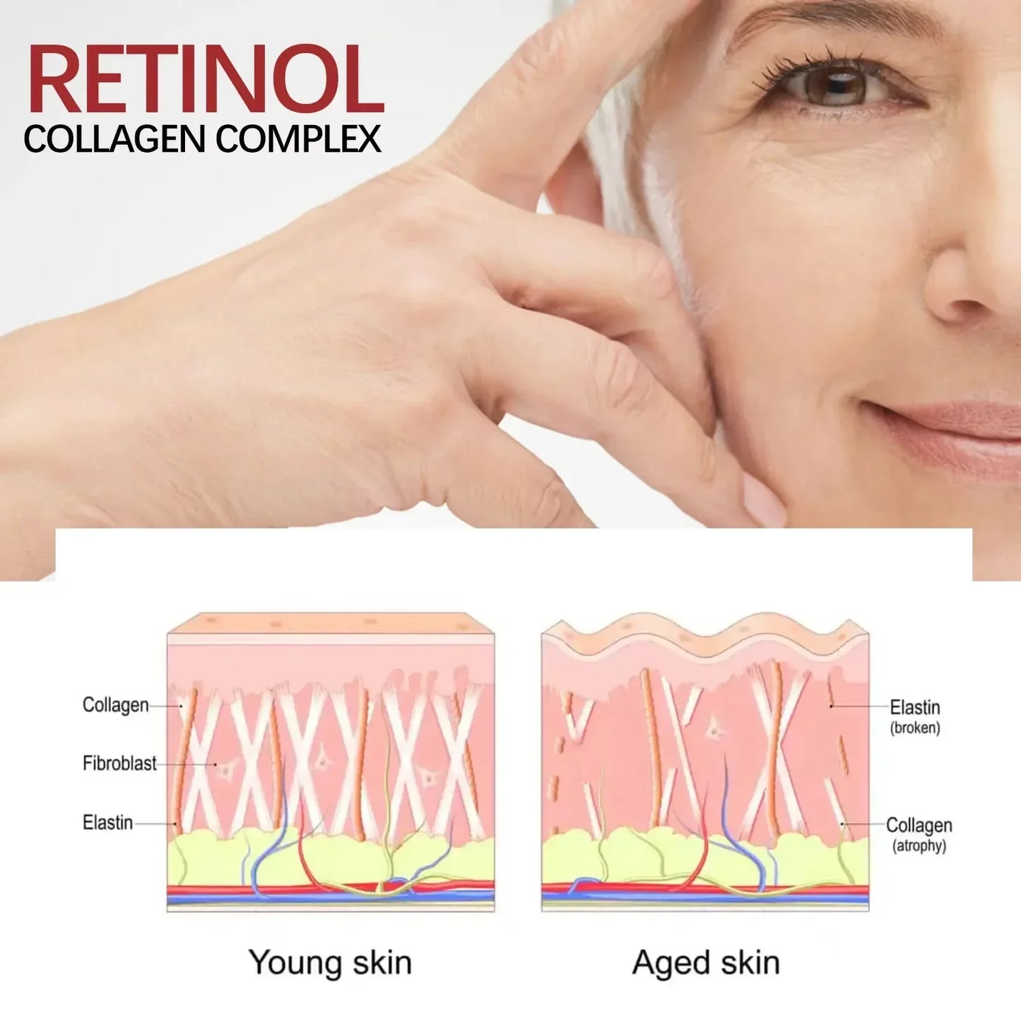Eelhoe Retinol Wrinkle Remover Face Cream Anti Aging