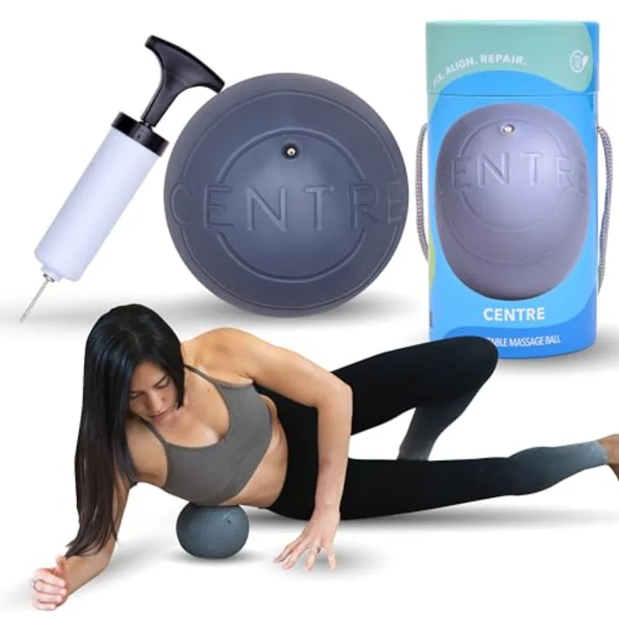 RAD Centre Soft Yoga Deep Tissue Massage Ball for Myofascial Release Therapy Ideal for Abdominal Psoas Neck and Stomach Areas E