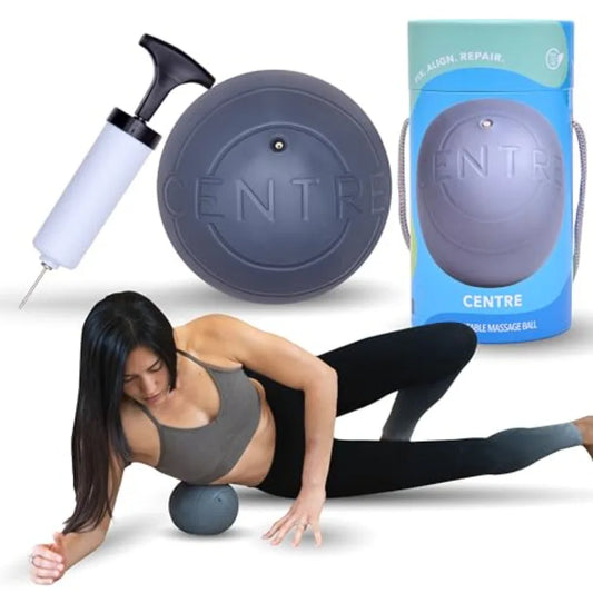 RAD Centre Soft Yoga Deep Tissue Massage Ball for Myofascial Release Therapy Ideal for Abdominal Psoas Neck and Stomach Areas E