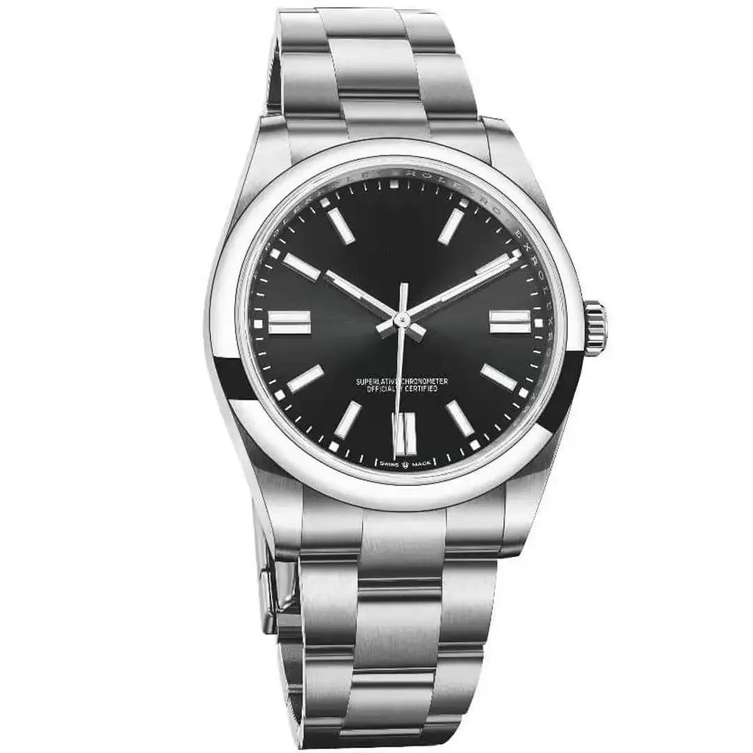 2025 New Japan NH35 Automatic Watch, 36MM/39MM Sapphire Crystal, 100M Waterproof Luminous, Sterile Dial Oyster-Style Bracelet