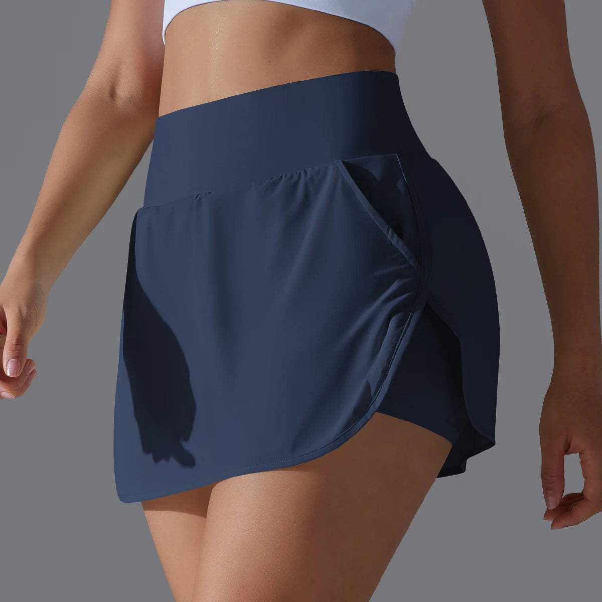 Hamidou Outdoor Sports Skirt Women High Waist Breathable