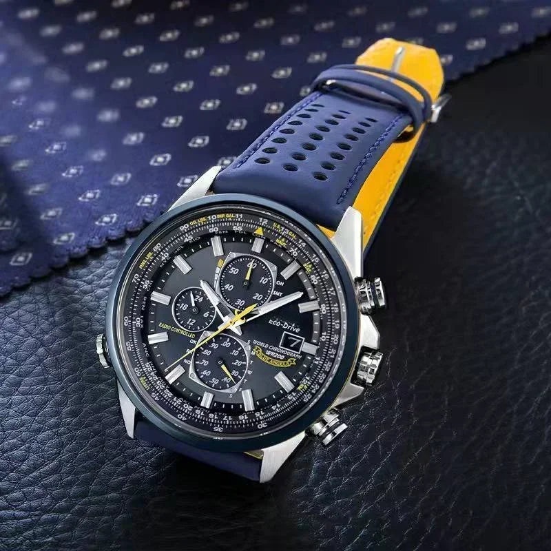 2024 Men Watches Luxury Trend Quartz Clock Luminous Calendar Waterproof Multi Function Fancy Round Automatic Watch Stainless