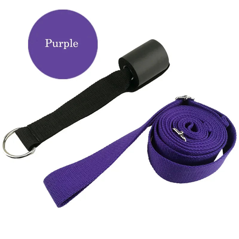Women Door Flexibility Stretching Leg Stretcher Strap for Ballet Cheer Dance Trainer Yoga Flexibility Leg Stretch Belt