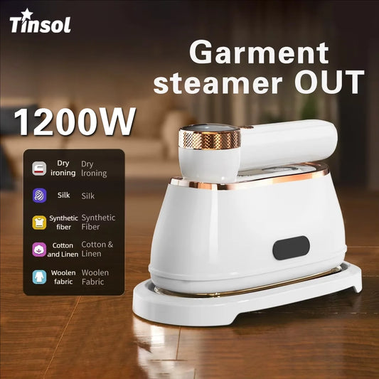 1200W new handheld hanging iron four temperature foldable small portable dormitory student ironing clothes steam brush