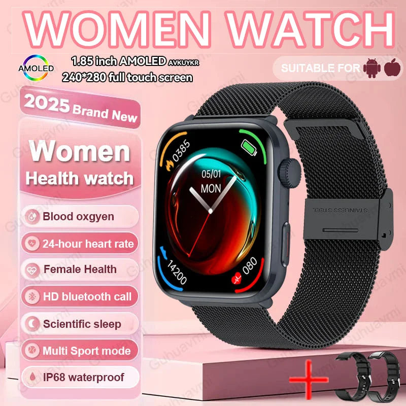 Xiaomi AI Health Watch HRV PPG Blood Oxygen IP68 NFC