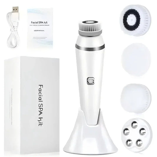 VIMYSHOW 4 In 1 Facial Cleansing Brush IPX7 Waterproof