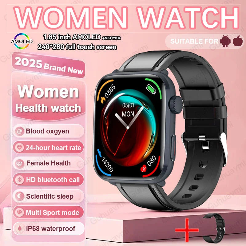 Xiaomi AI Health Smartwatch HRV PPG Blood Oxygen NFC IP68