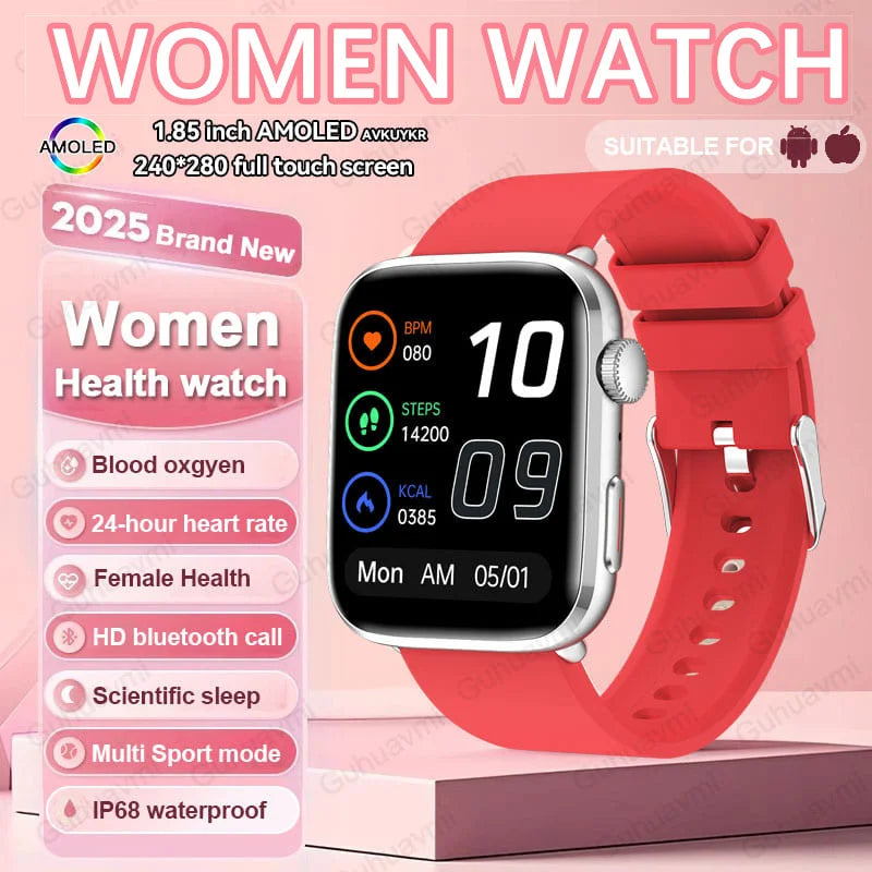 Xiaomi AI Health Watch HRV PPG Blood Oxygen IP68 NFC