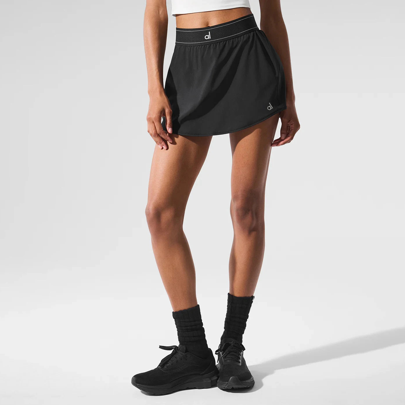 A* Yoga High-end Moisture Wicking Water-cooled Tennis Skirt Women's Quick-drying Breathable Double-layer Sports Pants Skirt