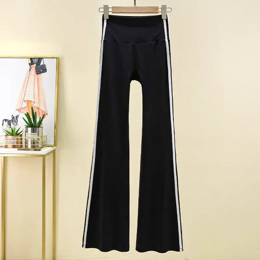 Women's High Waist Yoga Pants Flared Sport Leggings Workout Flared Leggings Casual Wear Comfortable Activewear Gym Leggings