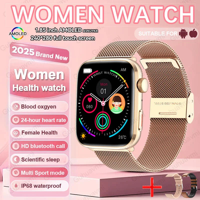Xiaomi AI Health Watch HRV PPG Blood Oxygen IP68 NFC