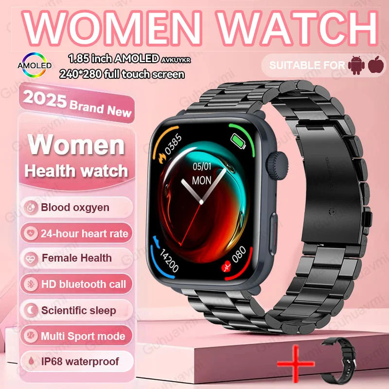 Xiaomi AI Health Smartwatch HRV PPG Blood Oxygen NFC IP68