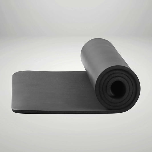 12mm Thick NBR Fitness Yoga Mat, Non-Slip Wide Exercise Mat, Portable Strap, Includes Carry Sling