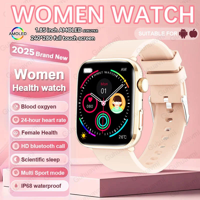 Xiaomi AI Health Watch HRV PPG Blood Oxygen IP68 NFC