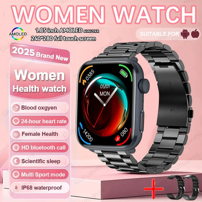 Xiaomi AI Health Watch HRV PPG Blood Oxygen IP68 NFC