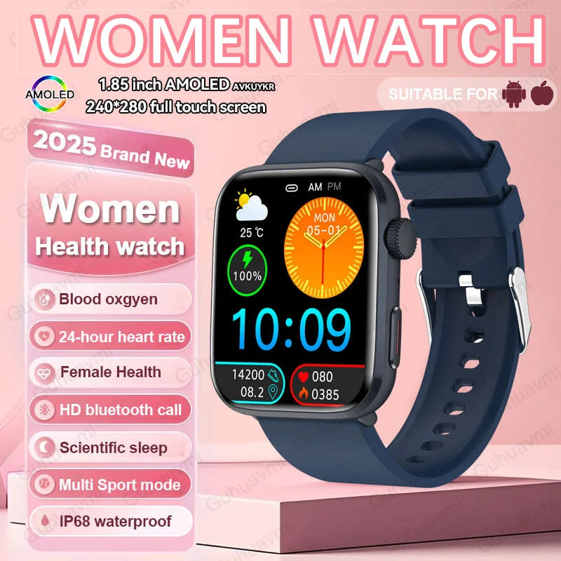 Xiaomi AI Health Watch HRV PPG Blood Oxygen IP68 NFC