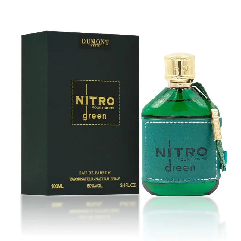 Dumont Nitro Red Nitro Green Eau De Parfum Spray 100ml Original Arab Perfumes Lasting Floral Fruit Fragrance Perfume Hombre Gift