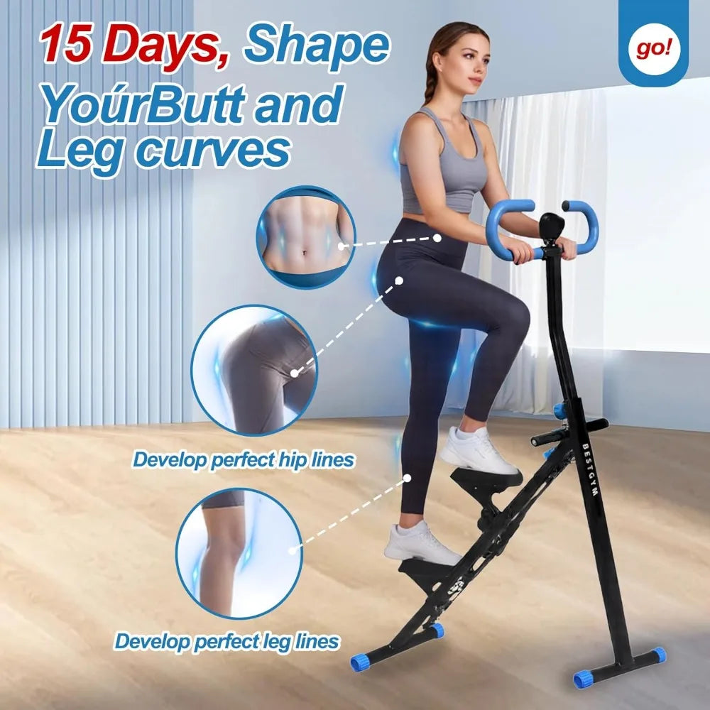 Home Vertical Climber Machine for Full-Body Cardio Workouts and Folding Design
