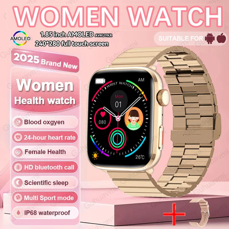 Xiaomi AI Health Watch HRV PPG Blood Oxygen IP68 NFC